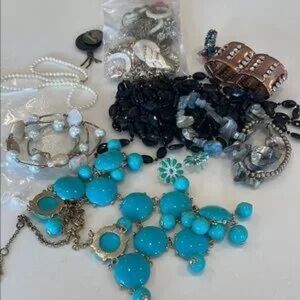 Vibrant Blue Statement Necklace